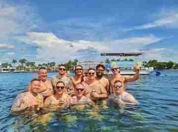 bachelor party boat rental
