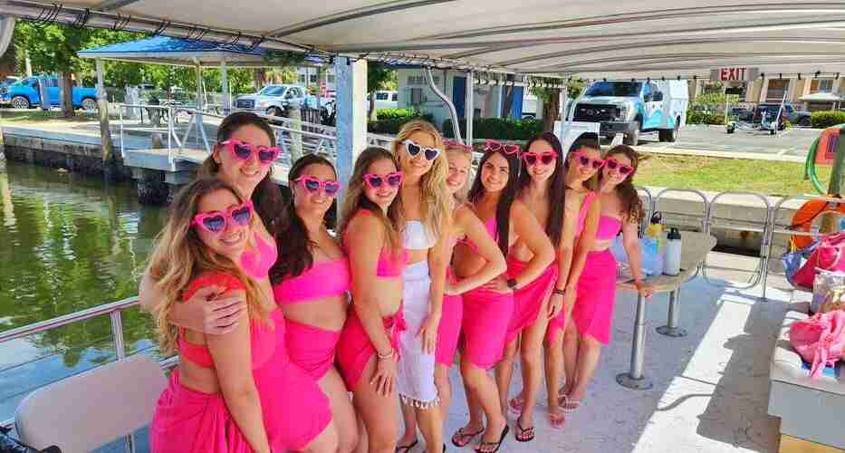 bachelorette boat party Fort Lauderdale