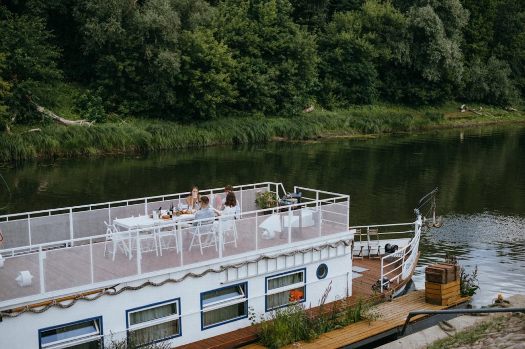 Christmas party boat